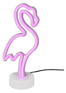 Lampada da tavolo a LED bianca (altezza 29 cm) Flamingo - Reality