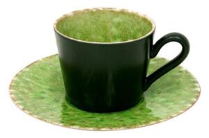 Tazzina verde/nera in gres 190 ml Riviera – Costa Nova