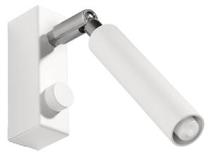 Faretto bianco 10x3 cm Tiden – Sollux