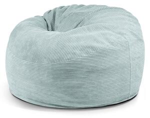 Puof a sacco color menta con rivestimento in velluto a coste Om 110 – SLOWDOWN