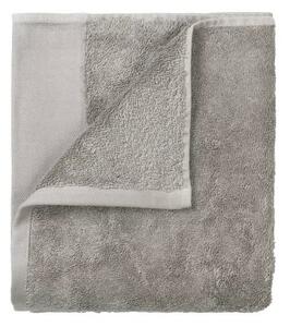 Set di asciugamani tipo terry grigi in cotone organico 2 pz 30x50 cm Riva – Blomus
