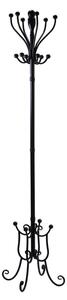 Appendiabiti a Stelo Ø34xh180 cm in Metallo Nero
