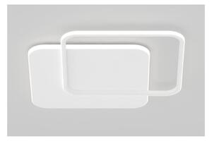 EARTH LAMPADA DA PARETE O SOFFITTO QUADRATA BIANCA O ORO CM 59X59 LED 42W LUCE CCT 3000K-4000KMODERNA