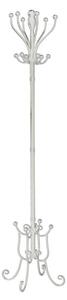 Appendiabiti a Stelo Ø34xh180 cm in Metallo Bianco