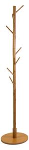 Appendiabiti a Stelo H164 cm in Legno di Bamboo Naturale