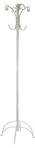 Appendiabiti a Stelo Ø45xh180 cm in Metallo Bianco