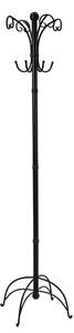 Appendiabiti a Stelo Ø45xh180 cm in Metallo Nero