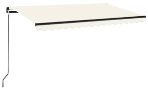 Tenda da Sole Retrattile Manuale 450x350 cm Crema