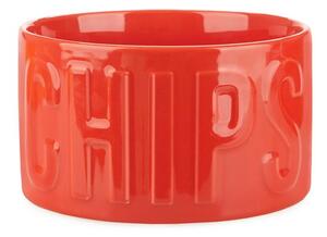 Ciotolina da portata rossa in ceramica 1 l Chips – Balvi