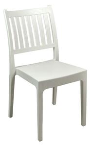Sedia Minerva 52x46xh87 cm in Plastica Bianco