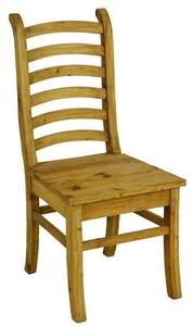 Sedia Erin 46x56xh 99 cm in Legno di Pino Naturale