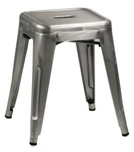 Sgabello Bristol 39x39xh45 cm in Ferro Galvanizzato
