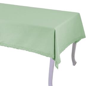 Tovaglia Quadrata 140x140 cm in Cotone 180 GSM Amelie Verde Acqua