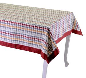 Tovaglia Rettangolare 140x180 cm in Cotone 180 GSM London Bordeaux