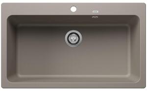Lavello Blanco NAYA XL, dimensioni 9 860 x 510 mm, colore tortora, codice prodotto 521819