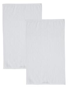 Set di asciugamani con asciugatura rapida e tipo terry bianchi in cotone 2 pz 90x140 cm Quick Dry – Catherine Lansfield