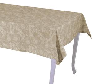 Tovaglia Rettangolare 140x180 cm in Cotone 180 GSM Tessuto Wild Rose Beige