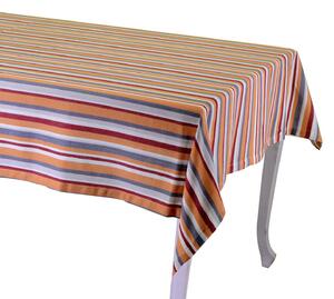 Tovaglia Rettangolare 140x180 cm in Cotone 180 GSM Stripe Bordeaux