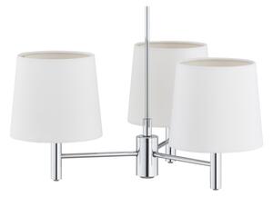 Brilagi - Lampadario a stelo MONTE 3xE27/60W/230V crema/cromo lucido