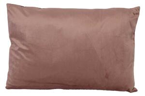 Cuscino Decorativo Rettangolare 35x50xh10 cm in Velluto Rosa