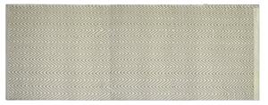 Tappeto Bagno Design Spigato 50x150 cm in Cotone Verde