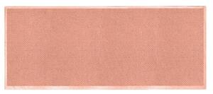 Tappeto Bagno Design Trama Semplice 50x150 cm in Cotone Rosa