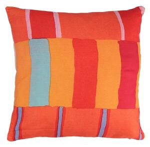 Fodera per Cuscino Decorativo Quadrato 40x40 cm in Tessuto Arancione