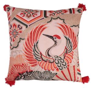 Fodera per Cuscino Decorativo Quadrato 40x40 cm in Tessuto Arancione