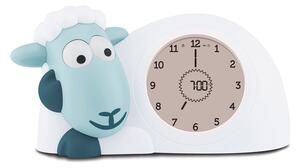 Orologio Pecora Multifunzione 20x12x14 cm con Sveglia Bianco/Blu