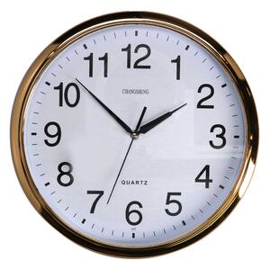 Orologio da Parete Ø35 cm in Plastica Bianco