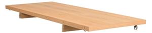 Piatto supplementare per tavolo da pranzo in rovere 135x50 cm Maddock - Rowico
