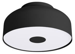 Plafoniera nera ø 30 cm Blacko – Sollux