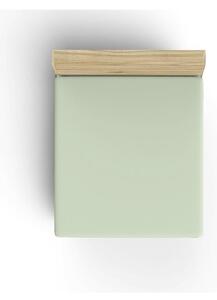 Lenzuolo con angoli in verde chiaro in cotone 140x200 cm – Mijolnir