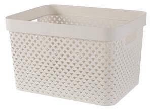 Scatola beige in plastica 35,5x26x22 cm Pure – Curver