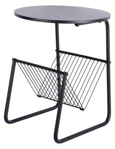 Tavolino rotondo in metallo ø 40 cm Riqueza Revista – Leitmotiv