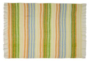 Coperta di lana giallo/verde 140x200 cm Loom - Hübsch