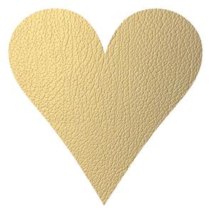 Tovaglietta in eco pelle 30x30 cm Heart Hippo – LIND DNA