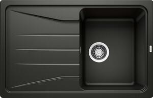 Lavello in granito Blanco SONA 45 S 500 x 780 mm nero 525970