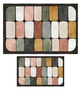 Set di tappetini per il bagno 2 pz 60x100 cm – Foutastic