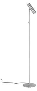 Lampada da terra argentata (altezza totale 150 cm) Paris – House Nordic