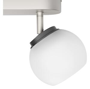 Philips Lighting Spot Metal 4 W, acciaio inox spazzolato/bianco