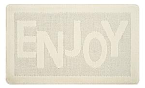 Tappetino per il bagno color crema 60x100 cm Enjoy – Foutastic