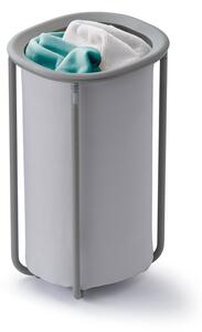 Cesta per il bucato grigio chiaro in tessuto 50 l Duo – Joseph Joseph