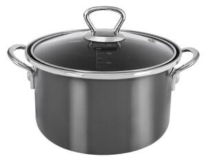 Pentola in smalto con coperchio incluso 3,25 l Metalic – Orion