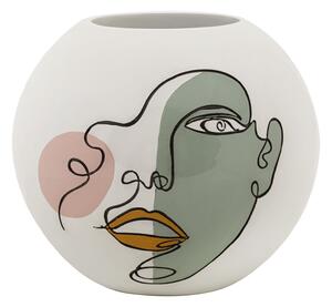 Vaso 25,5x22x25,5 cm in Poliresina Multicolor