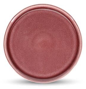 Piatto burgundy in gres ø 22 cm Duna – ONA