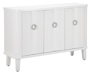 Mobile Shine 120x84x40 cm in Legno MDF e Metallo Bianco