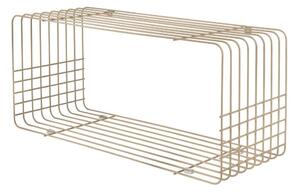 Mensola beige in metallo con ripiani multipli 70 cm Wire – Mette Ditmer Denmark