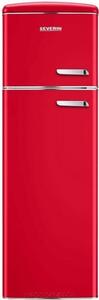 Severin Frigorifero Doppia Porta Capacit 246 Litri Classe energetica D Raffreddamento Statico colore Rosso - Retr RKG8986