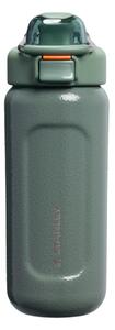 Bottiglia bottiglia da viaggio verde in acciaio inox 470 ml Wellspring Bottle Hammertone Green – Stanley